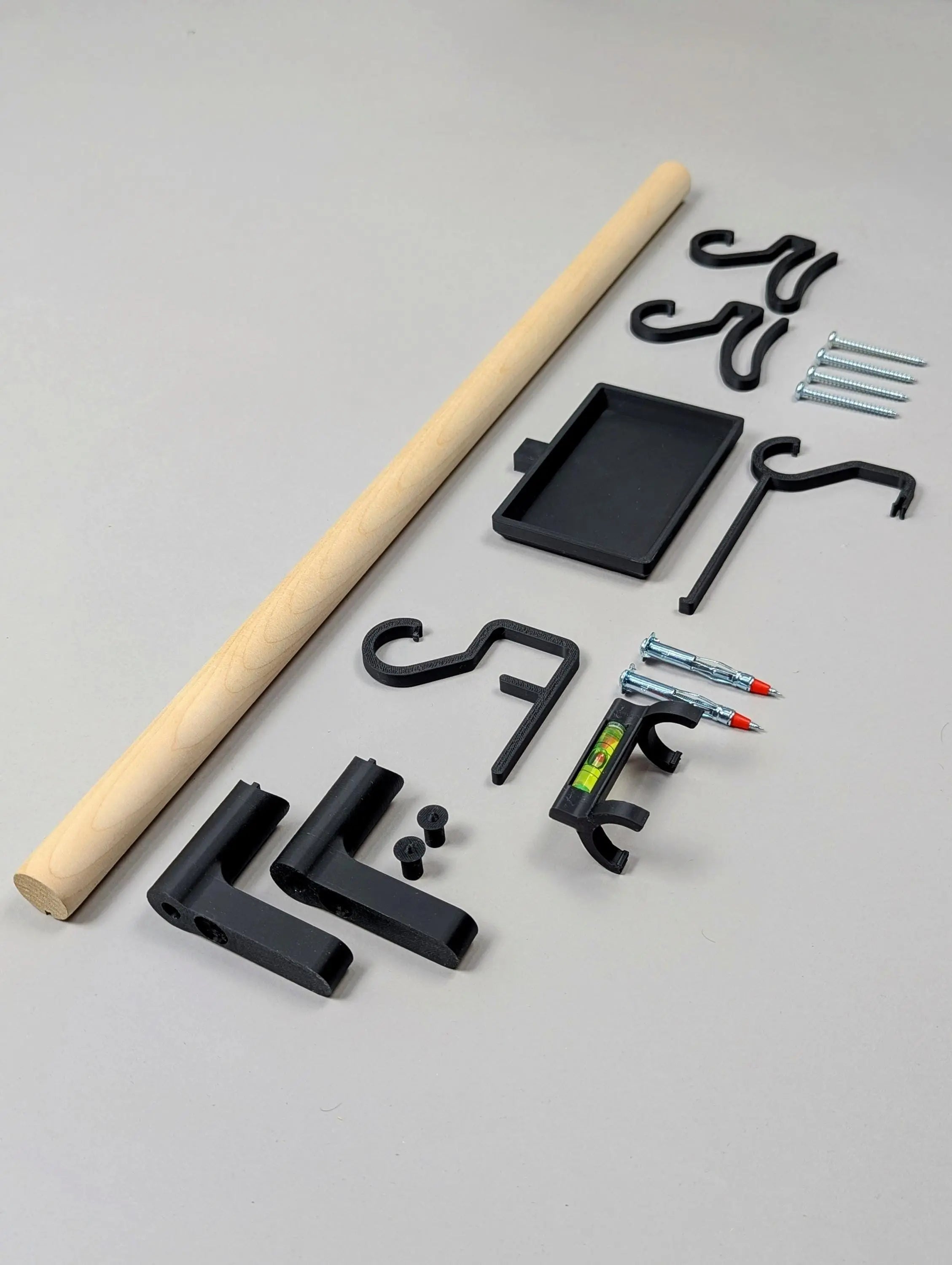 Minimalist Bike Gear Rack: Wall Mount Cycling Organizer Roadmode
