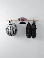 Minimalist Bike Gear Rack: Wall Mount Cycling Organizer Roadmode