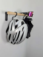 Minimalist Bike Gear Rack: Wall Mount Cycling Organizer Roadmode
