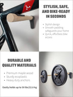 Road Bike Wall Mount: Minimalist Bicycle Storage Rack Roadmode